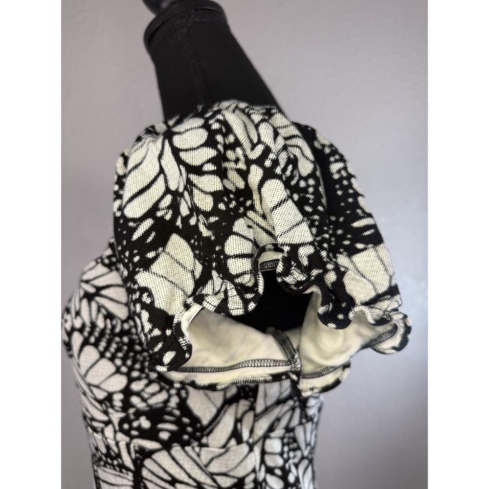 Urban Outfitters Women's Butterfly Dress Large Mini Dress Ruffled Sleeve - Picture 6 of 7